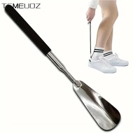 TCMEUOZ Shoe Assistant, Lazy Shoe Horn Adjustable Shoe Puller,  General Stainless Steel Retractable 