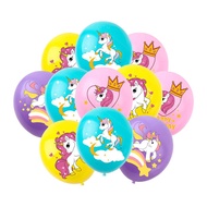birthday decoration set decoration birthday set Cross-Border Unicorn Theme Balloon Girl Birthday Par