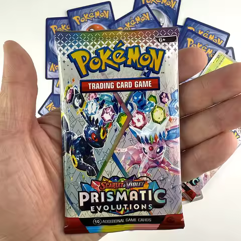 1bag/2bag Pokemon Card Prismatic Evolutions English Booster Battle Pokemon Card Game Carte Trading C
