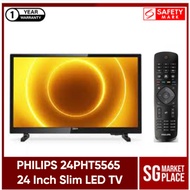 Philips 24PHT5565, 24 Inch Slim LED TV, Safety Mark Approved, 1 Year Warranty.