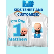 Boss baby tshirt and customized