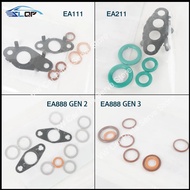 Engine Turbine Seal Kit Tubing Water Pipe Gaskets For Audi A3 A4 A5 A6 A8 Q3 Q5 TT EA888 EA211 EA111