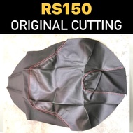 Ori Dot Design Honda RS 150 R RS 150R RS150 RS150R V1 V2 Seat Cover Red Line Merah Kain Sarung Kulit