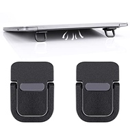 Abeillo 2PCS Portable Keyboard Riser, Self-Adhesive Mini Laptop Stand Invisible Computer Keyboard St