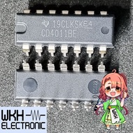 EWR27 ORI CD4011 CD4011BE HEF4011 HCF4011 TC4011BP DIP14 DIP-14 IC AK70