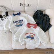 Enjoy The Space Bernie 2-skin felt polo shirt and jeans set for kids