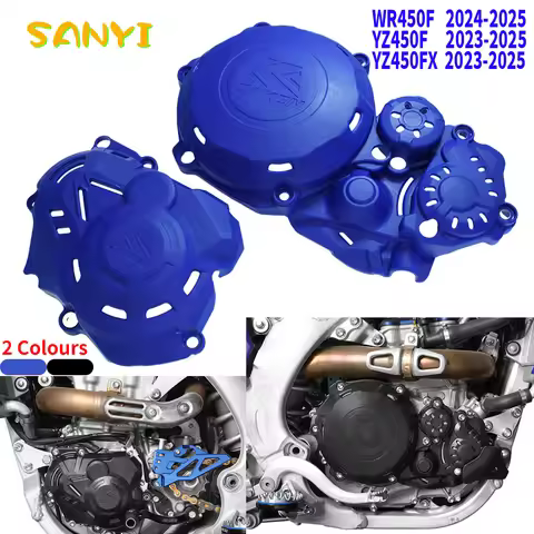 2024 2025 Engine Protection Clutch Lgnition Cover Protection For YAMAHA YZ YZF WR 450 450F 450FX YZ4