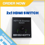 It Shoppe 2 port 2in1 hdmi switch