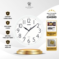 Casio IQ-05-7DF Wall Clock 25cm Face Genuine Plastic Glass