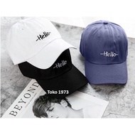 HELLO Baseball Cap Baseball Cap Golf Cap Men's Cap Women's Cap