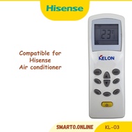 Hisense Aircond Replacement Remote Aircond Air Conditioner Remote Control (KL-03)
