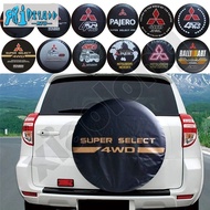 Thickened Mitsubishi 14 or 15 or 16 inch or 17 Spare Tire Cover Car Styling 4WD SUV Spare Wheel Cove