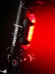 單車尾燈,usb可充電,led燈提醒夜騎單車