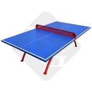 ใช้ Outdoor ได้ โต๊ะปิงปอง Table Tennis มาตรฐานแข่งขัน รุ่น 5008 กันน้ำสามารถเล่นกลางเเจ้งได้  ขนาดมาตรฐานตาข่ายสแตนเลส  รุ่น 5008