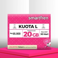 (Siap Pakai) Kartu Perdana Smartfren Kuota L 27GB