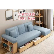全新多功能儲物沙發床