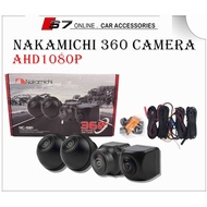 Nakamichi NC501 - 360 Camera HD Digital Video Interface | Surround View Camera | Car Camera | Revers