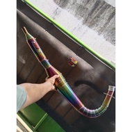 King Undercarriage Rainbow 3v3 A3-S Racing exhaust