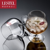 Wine Glass Crystal Wine Glass Imported Red Wine Glass Hennessy Germany Short-Footed Cognac Glass Spi