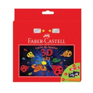 Coloring by Numbers 3D Painting Set + 3D Glass, VAT - COLORMATE