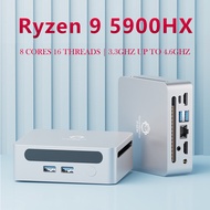 GenMachine Mini PC Ren5000 Ryzen 9 5900HX  8 Cores 16 Threads 3.3GHz Up to 4.6GHz Windows 11 DDR4 32