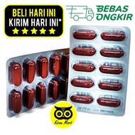 Obat vitamin doping ayam vitop 1 strip 10 kapsul import Thailand