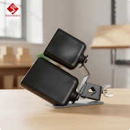 Sharprepublic Double Cowbell Black Finish Cowbell Percussion Block Long Service Life Music Gear for 
