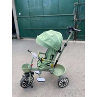 Bike Stroller Bike Kids Tricycle Kids Bike 3 Wheels Stroller Push Ride Bike