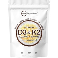 Domestic Micro Ingredients Vitamin D3&K2 10000 iu+K2 (MK-7)#国内Micro Ingredients维生素D3&K2 10000 iu+K2(