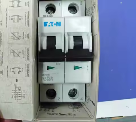 New original EATON miniature Circuit breaker AZ-C6/2