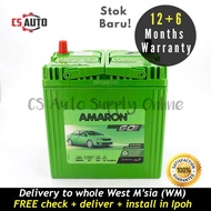 Amaron Go NS40ZL NS40 Car Battery MF for Perodua Myvi Viva Alza Bezza and Honda City IPOH area