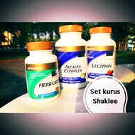 Set kurus shaklee (herb lax + alfalfa (s) + lecithin)