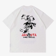 JAKARTANS T-SHIRT - PUNK FOOTBALL | T-SHIRT JAKARTANS PUNK FOOTBALL VINTAGE | OVERSIZE PUNK FOOTBALL