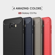 Carbon Fiber Case for Sumsang C5 Pro C9 Pro C7 Pro J7 Max Note7 Soft Slim Case