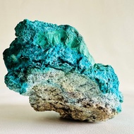 矽孔雀石 鳳凰石 橘7號 原礦礦標 寶石收藏 心想事成 靈性提升