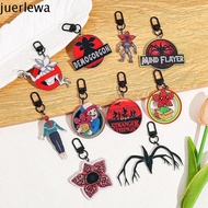 JUERLEWA El Mike Dustin Steve Keychain, Collection Movie Peripheral Stranger Things Merchandise Pend
