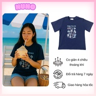 Nuno’s clothes_ Baby Tee with Ocean Print Freesize under 60kg - SCALES