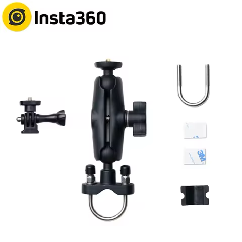 Insta360 X5 X4 Motorcycle U-Bolt Mount For Insta 360 X3 / ONE X2 / ONE R Sport Camera Original Acces