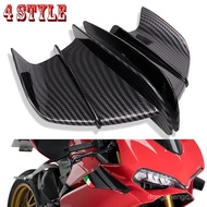 For Yamaha YZF R1 R6 R25 R7 R3 for Bmw S1000RR S1000R Motorcycle Spoiler Wing Aerodynamic Winglet