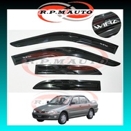 (4 PCS)Air Press Wira Sedan Aeroback Window Tingkap kereta Door Visor Mugen Move Small Tingkap Keret