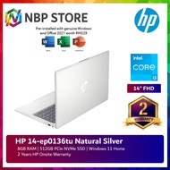 HP 14-ep0135tu / 14-EP0136TU 14" FHD Laptop( i3-N305, 8GB, 512GB SSD, Intel, W11, HS ) Gold/Silver