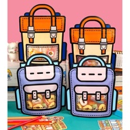 (SG Stock) Backpack Children Christmas Goodies Bag Birthday Gift Bag