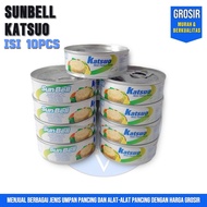 Grosir sunbell katsuo isi 10 kaleng - grosir umpan pancing murah