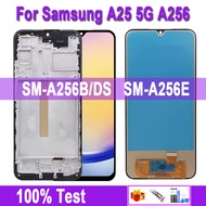 6.5"OLED LCD For Samsung Galaxy A25 5G A256E A256B A256U LCD Display Touch Screen Digitizer Replacem