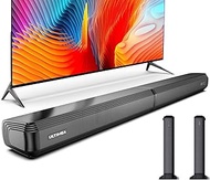 ULTIMEA 2.2ch Sound Bar for Smart TV, Peak Power 100W, 2-in-1 Detachable Sound Bar for TV, Bluetooth