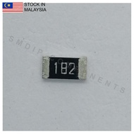 10PCS Taiwan-Grade 1.8k ±5%, 0805 SMD Resistor (182)