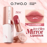 O.TWO.O Ice-Film Mirror Lipstick Moisturizing 3D Glossy Reduce Fine Lines Hydrate Lips
