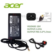 19V 2.1A 2.37A 5.5*1.7MM Acer E1-432 E5-411 E3-112 40W 45W ADP-40PH BB PA-1700-02 Monitor Laptop Cha