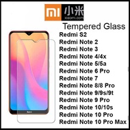 HD CLEAR NORMAL XIAOMi Mi TEMPERED GLASS REDMI Note 2 3 4 4X 5 5A 6 7 8 9 9S 9t 10 10s S2 Max Pro
