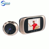 2.8 Polegada Peephole Campainha Com Câmera De Vídeo Campainha Longa Espera Vídeo Porteiro Segurana Visão Noturna Hd Câmera Para Casa